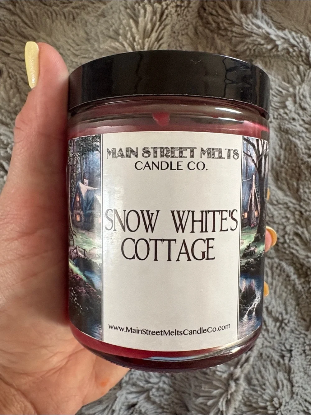 'Pirate's Life' Gray Scented Jar Candle Small Disney Inspired Snow White
